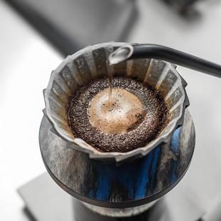咖啡滤杯V60 熊与杨 旋律陶瓷滤杯 阶梯式 旋转导流家用手冲滴滤式