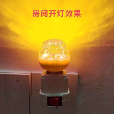 黄灯泡LED灯财神黄光蜡烛神台灯