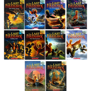 【#7-12册上新 送音频 爆款探险桥梁书】学乐火鹰传奇12册The Last Firehawk大树英文原版冒险探险儿童桥梁方块兔猴子男孩驯龙大师