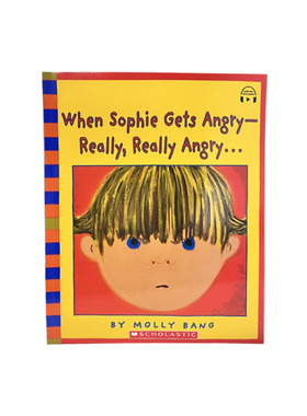 【限时特价 原价35国际获奖原版英语绘本送音频和吴敏兰导度课】学乐《菲菲很生气》情绪管理When Sophie Gets Angry-really绘世界
