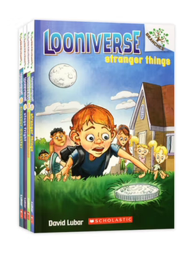【送音频 诡异故事桥梁书】学乐怪诞世界4册Looniverse  英文原版Branches大树英文桥梁书怪诞小镇推理故事逻辑思维小学生课外阅读