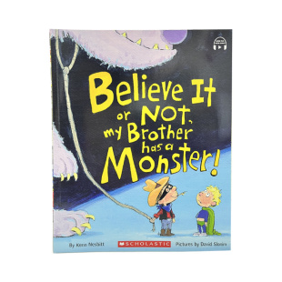 学乐 万圣节哥哥带回很多怪物 限时特价 Monster绘世界 Has 原价35国际获奖英语绘本送音频和课 Brother