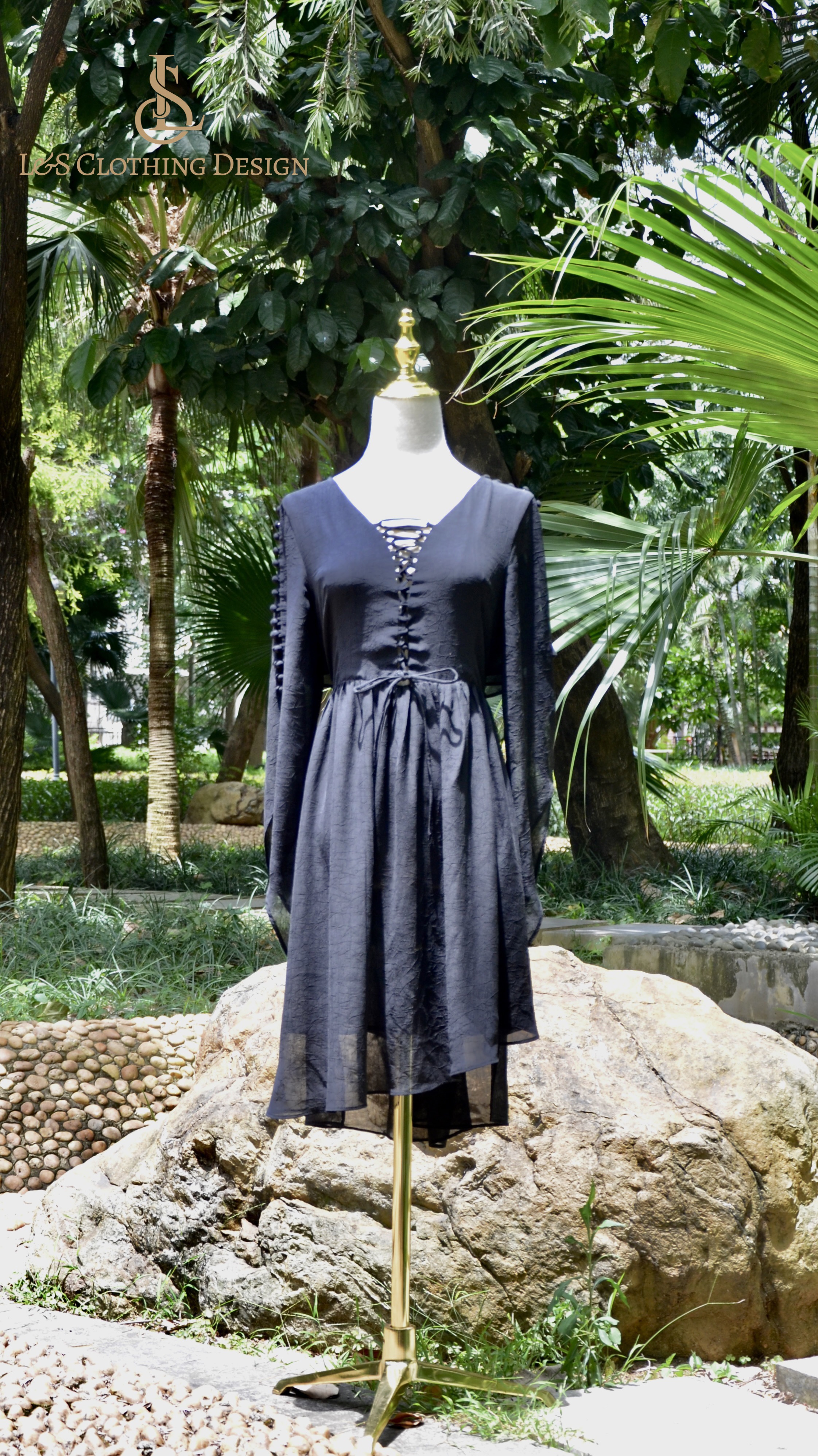 【现货】女装小众设计款约会穿搭超重工显瘦气质显白超好看连衣裙