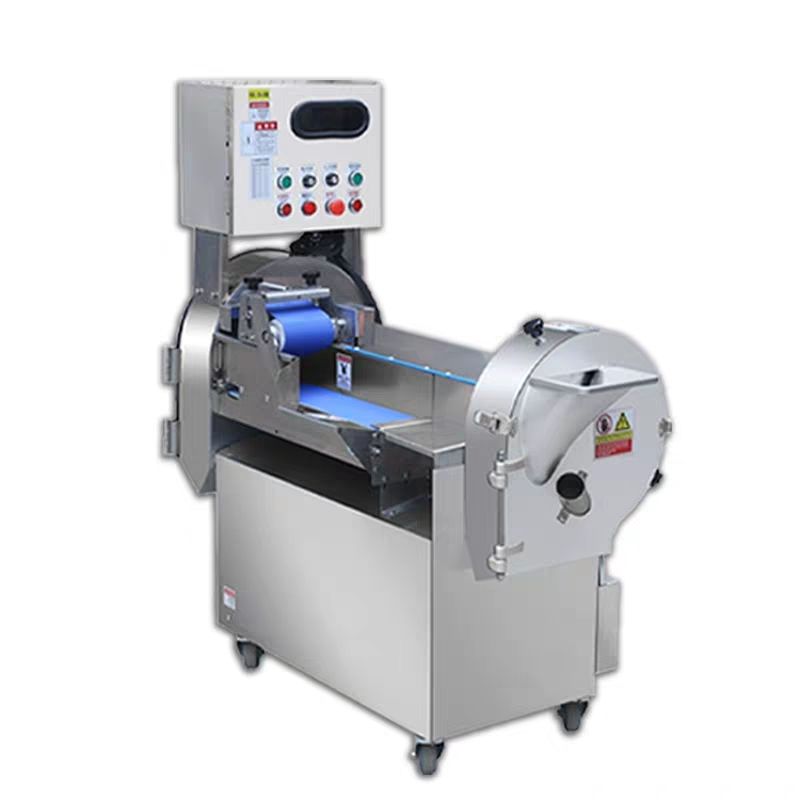 切菜机大型电动切段切丁切丝双头食堂多功能切菜机全自动商用