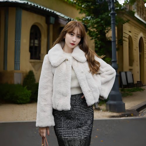 冬日之恋毛绒外套herlipto