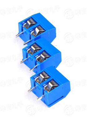 KF301蓝色 KF301-2P3P4P5P6P8P 接线柱 5.08间距 接线端子300V16A