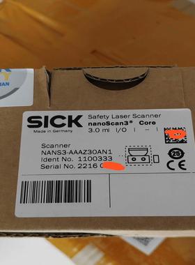 SICK西克NANS3-AAAZ30AN1激光雷达，带装未