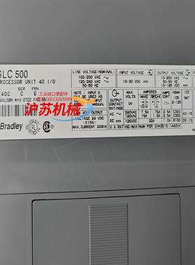 AB罗克韦尔PLC SLC500 1747-L40CSLC