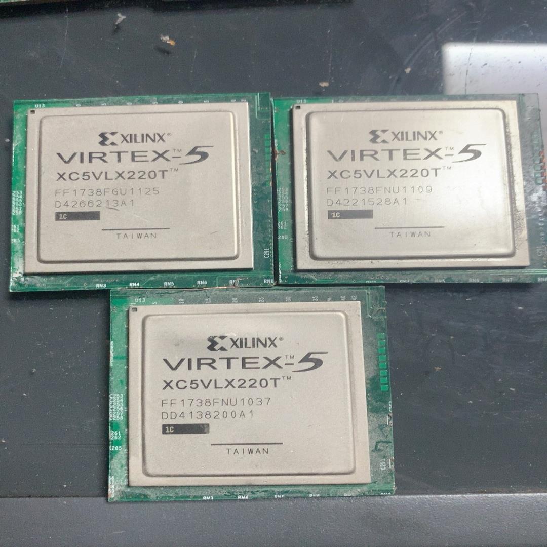 （设备配件）XC5VLX220T-FFG1738    拆机带板