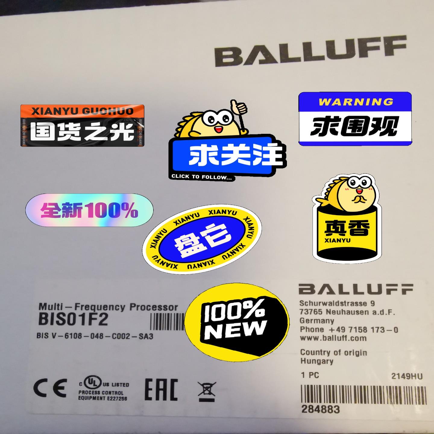 巴鲁夫BALLUFF  BIS01F2 BIS V-6108