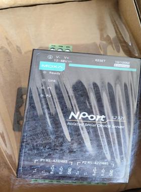 全新摩莎 MOXA NPORT5232I 串口服务器现货议价