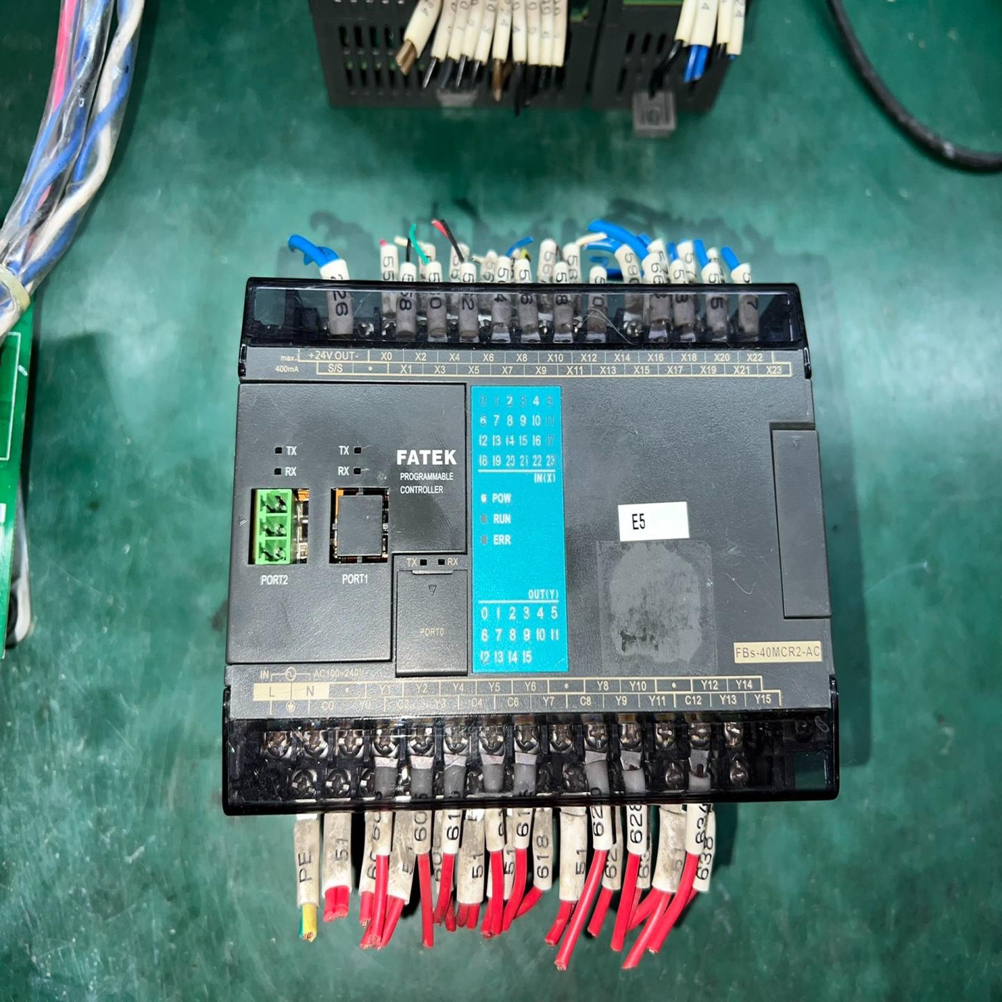 （设备配件）永宏PLC.FBs-40MCR2-AC。拆机9成新，线路板很