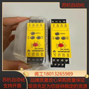 Wieland德国威朗安全继电器 D-96052 SWV40