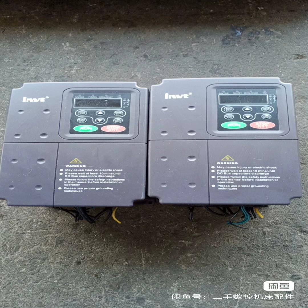 英威腾4kW/5kW变频器二台功能，片，需要的留言