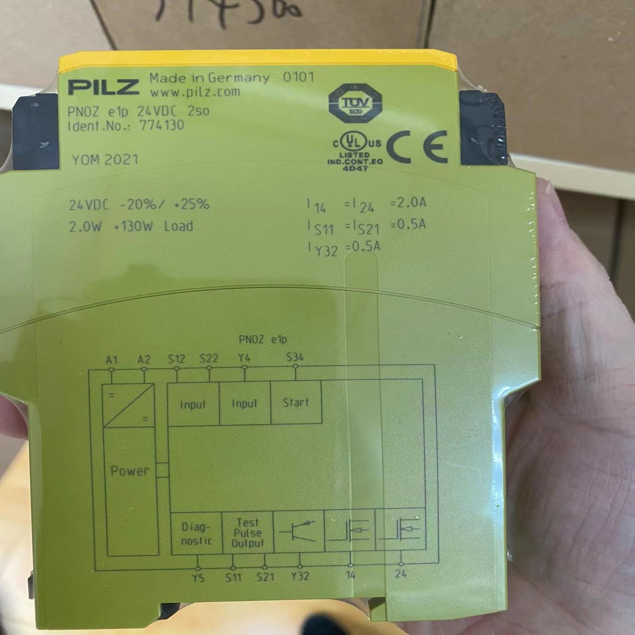 PILZ模块774133,PNOZ E1.1P 24VDC议价