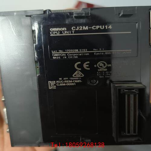 【非标价】欧姆龙CJ2M-CPU14 拆机成色好