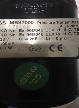 [德峰]DANFOSS MBS7000 Pressure Trans