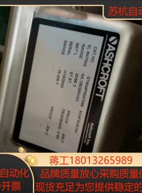 ASHCROFT GTAN4P40A7060 温控 开关 传议价