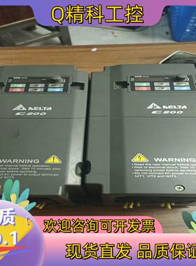 现货台达4千瓦变频器型号VFD040CB43A-20两台成色