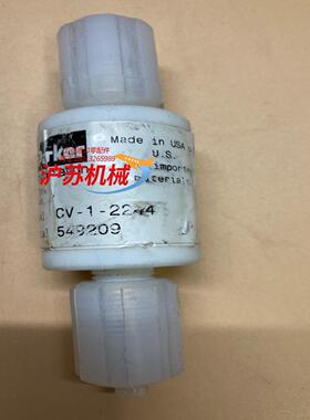 parker CV-1-1144 1PCS单向阀PVDF 材