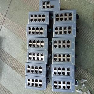 交换机ⅩB008拆机功能正常实物图议价 工控自动化