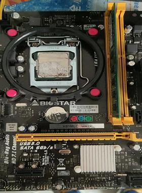 {雅致机械商行}映泰H81MLC主板拆机的正常点亮