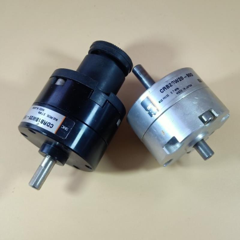 件叶片式摆动旋转气缸CRB1BW20-180S/CRB2BW20-180S