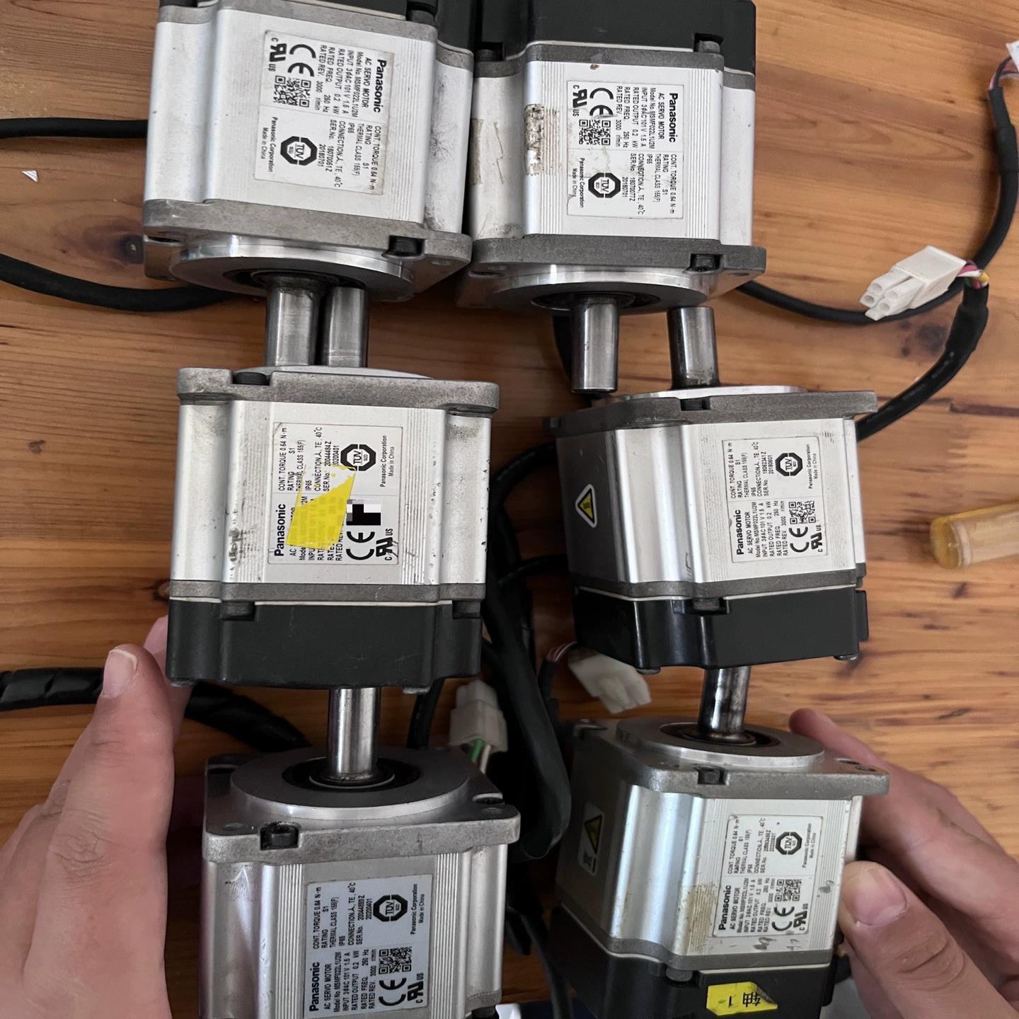 电机MSMF022L1U2六台，功能正常，