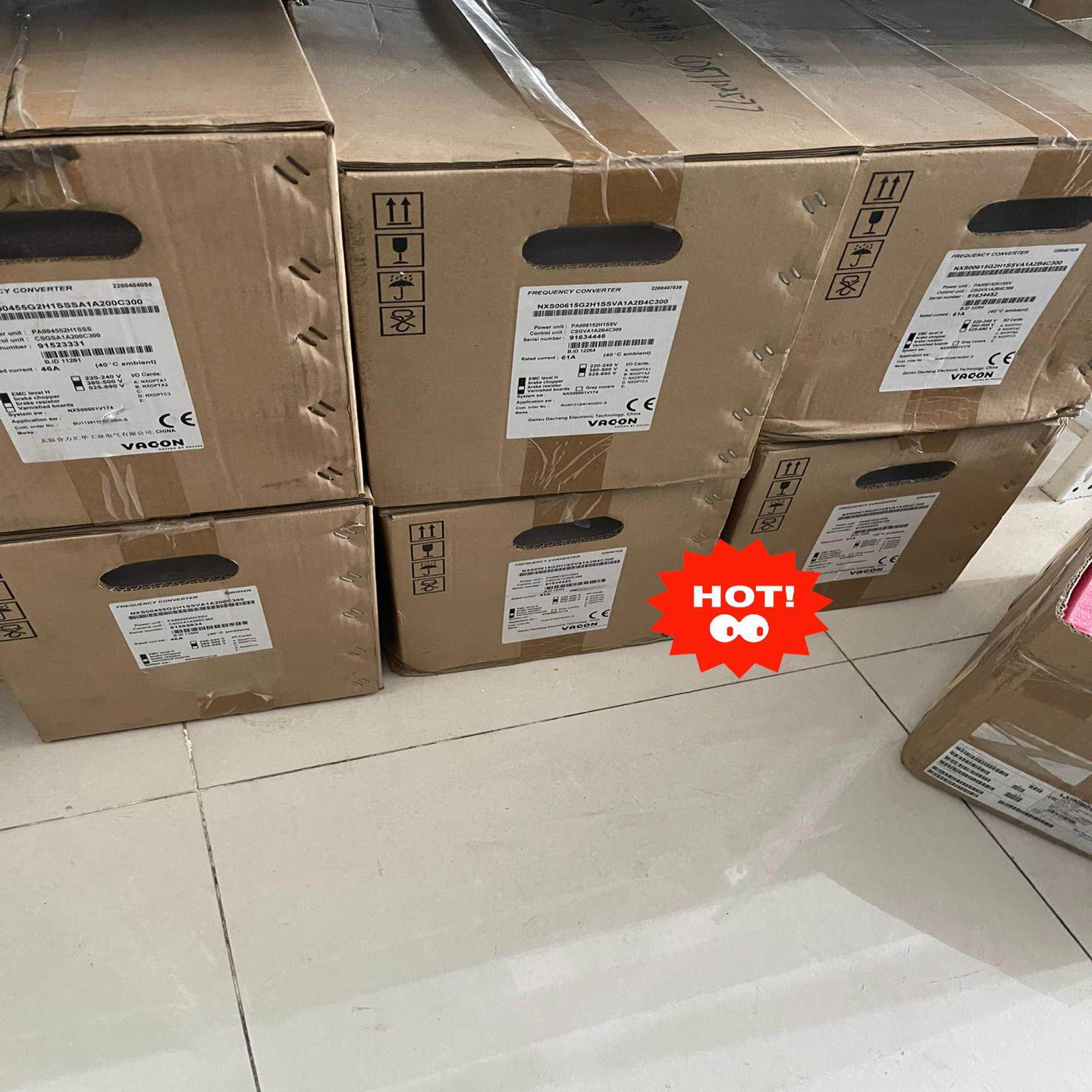 全新原装伟肯变频器NXS00615G2H1SSVA1A2B4