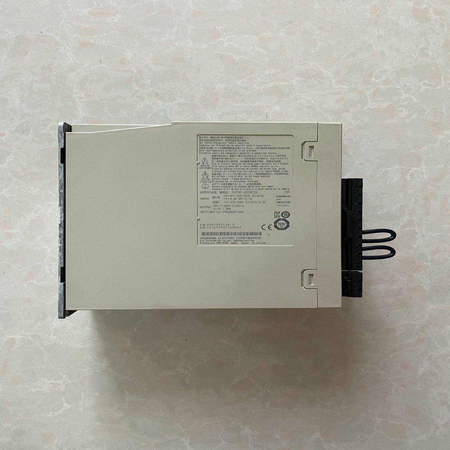 （设备配件）安川伺服驱动器SGPMS-6R0AP0A，成色如图，功能包好