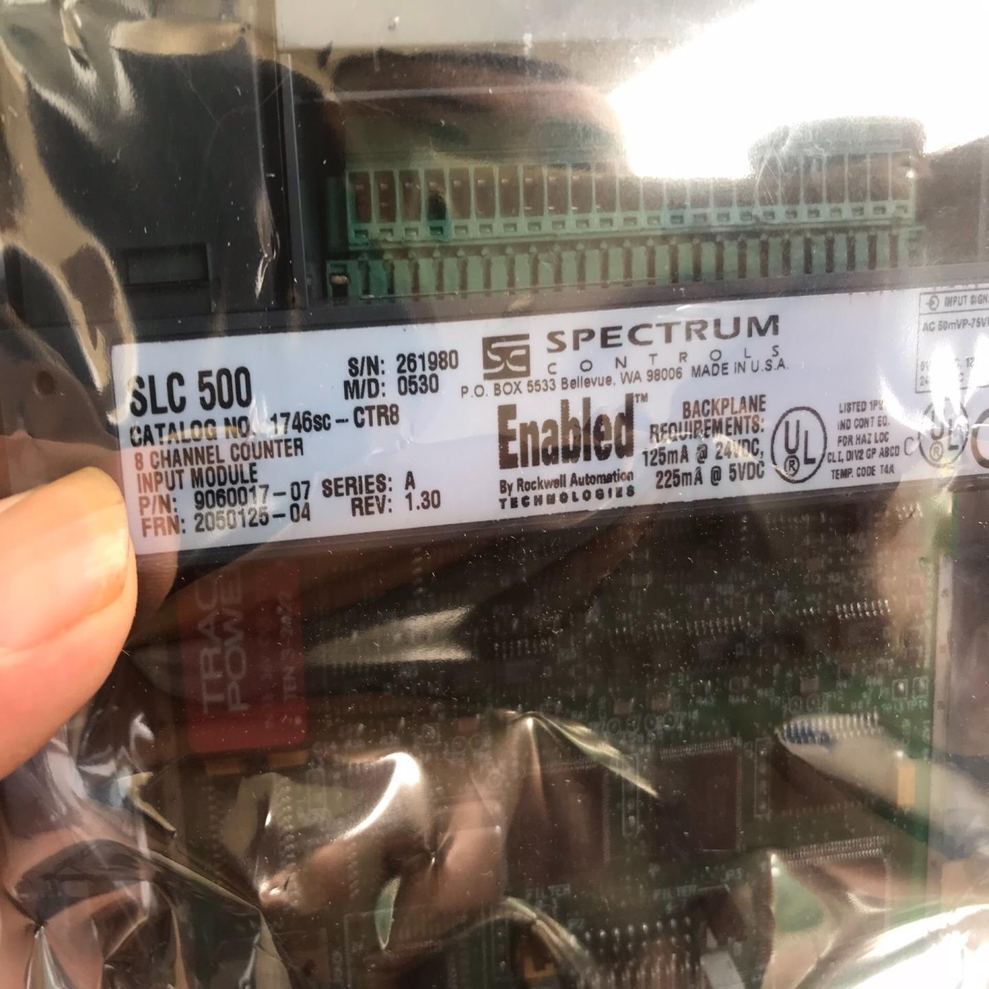 （设备配件）AB罗克韦尔1746sc-CTR8 内包未拆，未使用过。 内