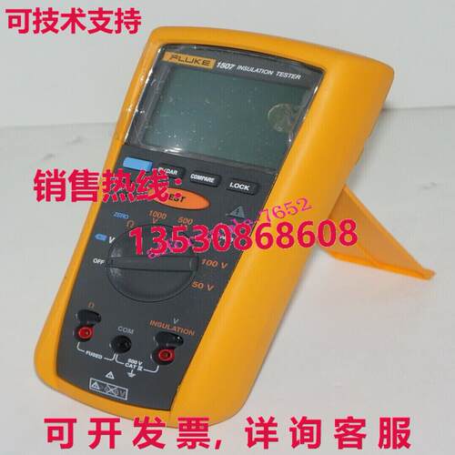 原装供应FLUKE 1507 数字 MEGOHMMETER 绝缘抵抗测试仪