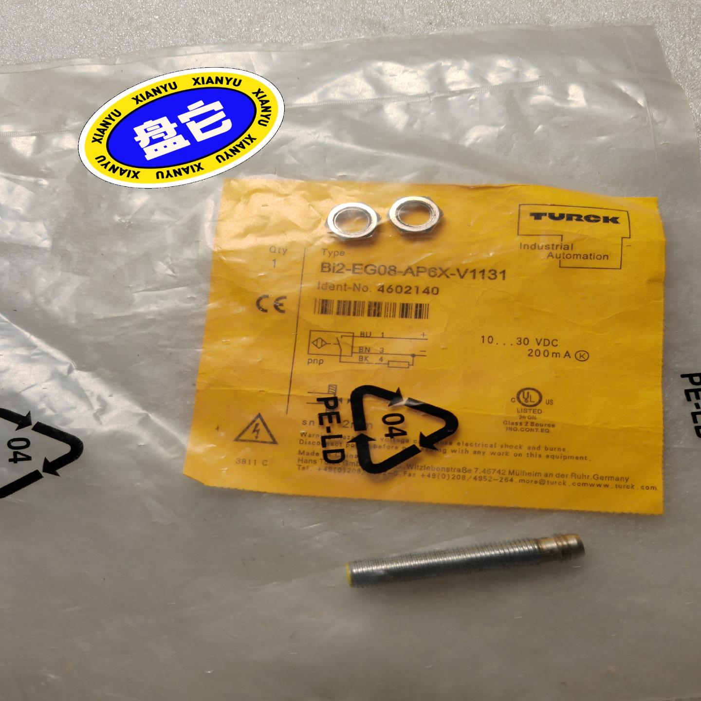 BI2-EG08-AP6X-V1131 订货号：460214