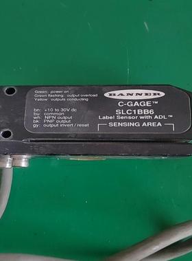 （设备配件）BANNER  C-GAGE传感器SLC1BB6仓库呆滞品用