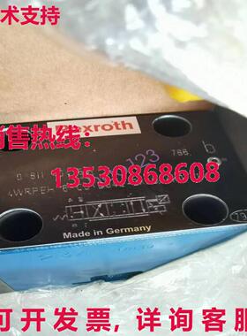 原装供应0811404631 4WRPEH 6 C3 B04L-2X/G24K0/F1M Rexroth 比