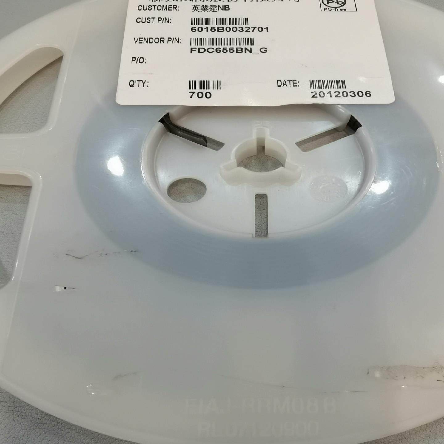 （设备配件）FDC655BN 印55B 场效应管700个