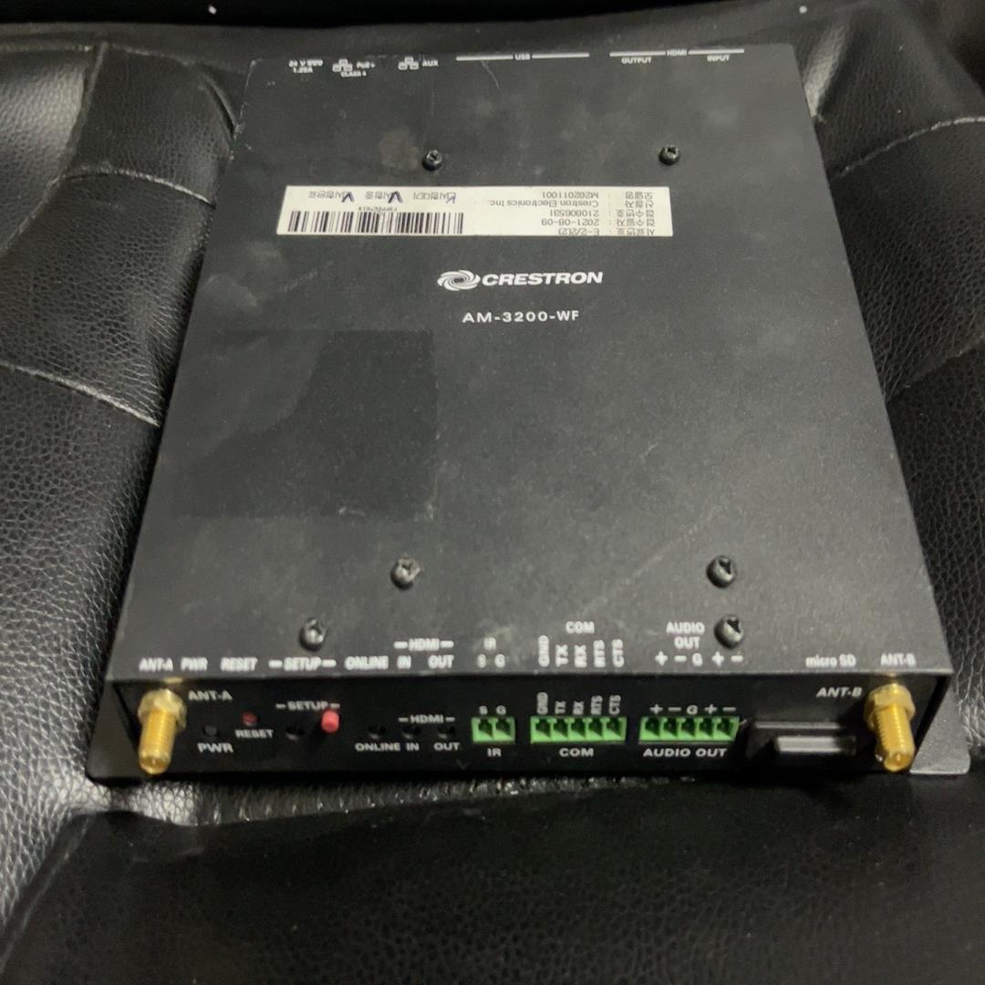 （设备配件）CRESTRON 快思聪 AM-3200-WF 成色漂亮包好