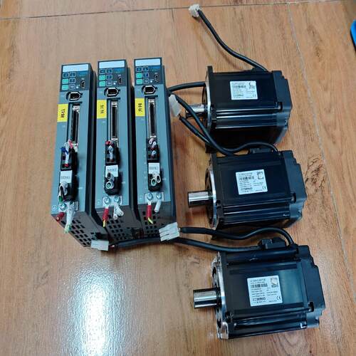（设备配件）超川0.75kw伺服电机套装CC-D3P075A2-A，电机