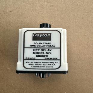 DAYTON 6X602G 固态延时继电器实拍