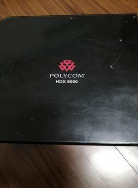 宝利通HDx8000成色很好，表面有一面保护膜没撕开，通电正