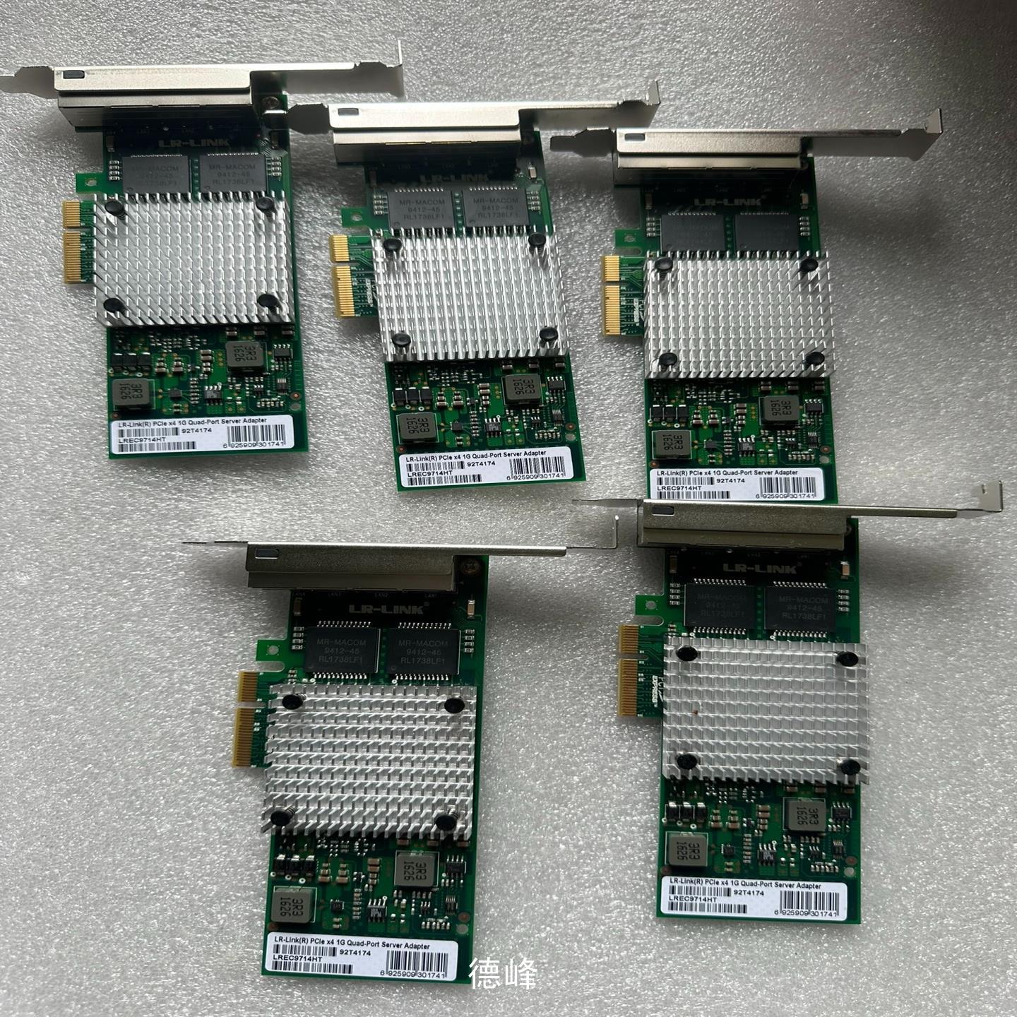 [德峰]LR-LINK联瑞PCIE千兆四电口网卡I210/I350英议价