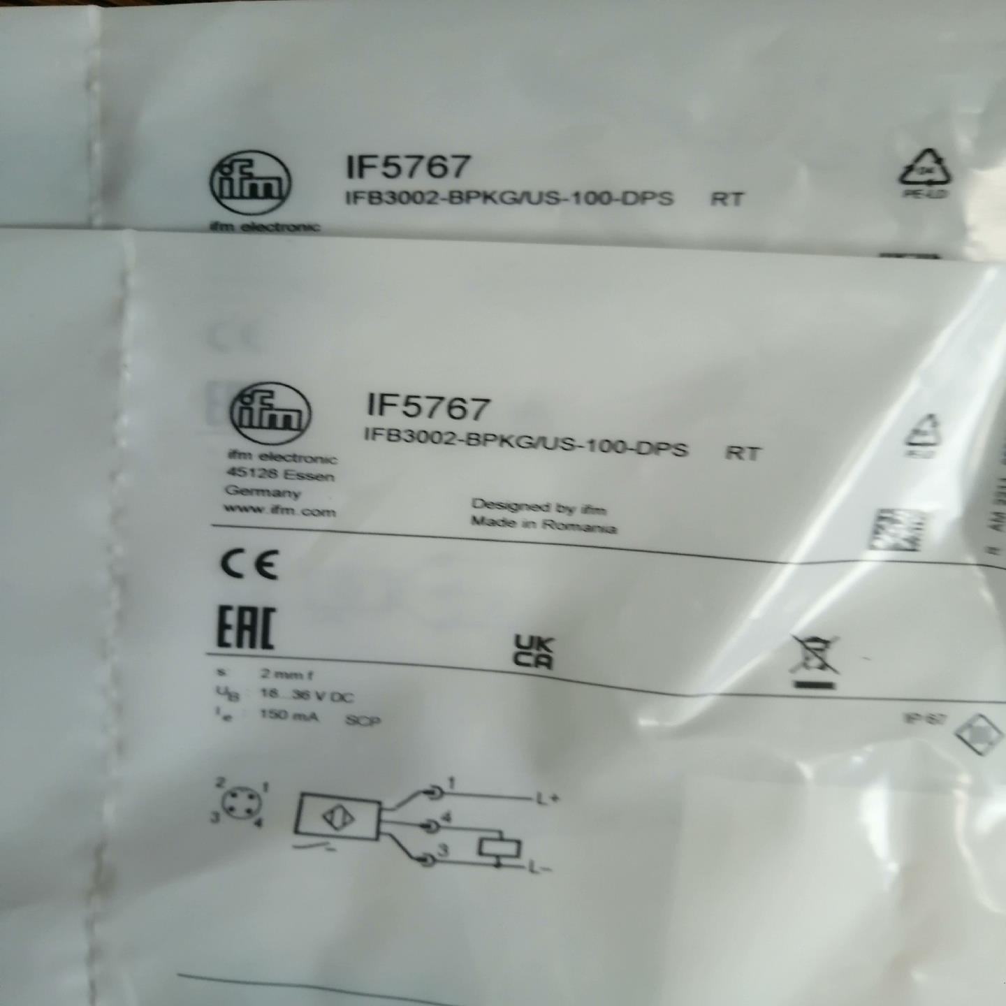 IFM IF5767 原厂全新正品