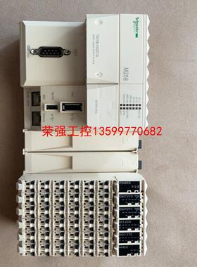 【荣强工控】施耐德TM258LF42DT4L。功能正常，成色如图，有需要
