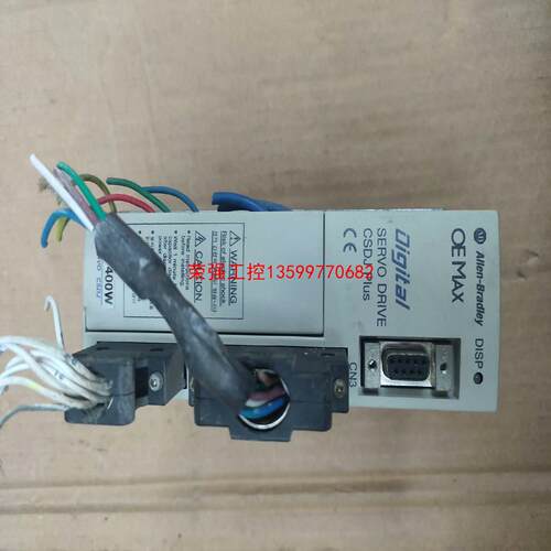 【荣强工控】ABB伺服驱动器CSDJ-04BX2-CH ，拆机件，实物拍