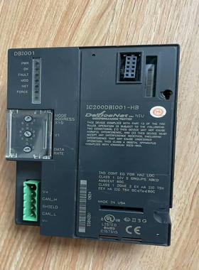 [德峰]GE DEviceNet模块IC200DBI001，功能包好