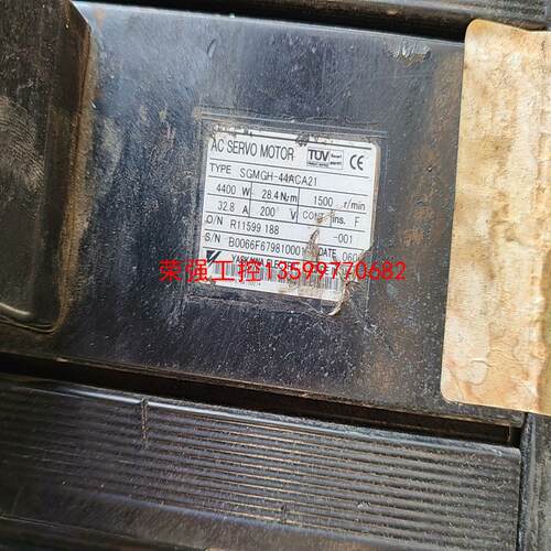 【荣强工控】安川5.5千万      电机 SGMGH-44ACA21