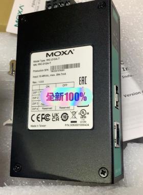 Moxa 原装 IMC-21GA-T 光电转换器