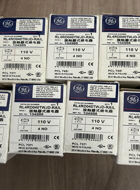 GE通用交流接触器RL4RD040T 全新正品RL4RD