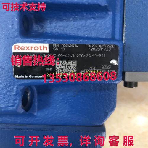 供应原装力士乐 R901401734 4WRLE16X200M-42/MXY/24A1-811 Valve