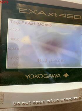 横河EXAxt450 ISC450G,拆机的，屏幕中间有个黑